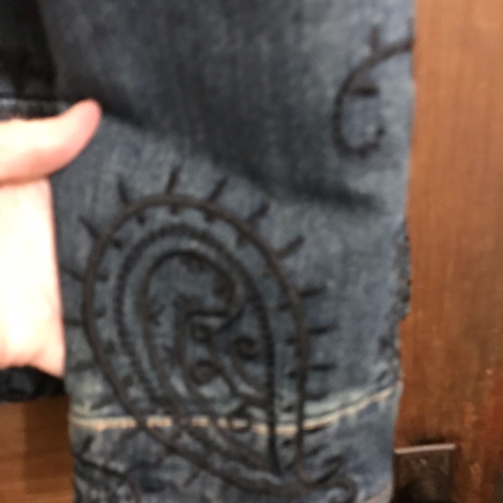 PBJ Blues Embroidered Denim Jacket - Picture 2 of 5